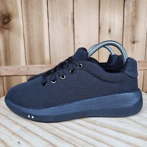 UNI Perform Shoes Womens 8 Black Lightweight Nurse Walking Sneakers